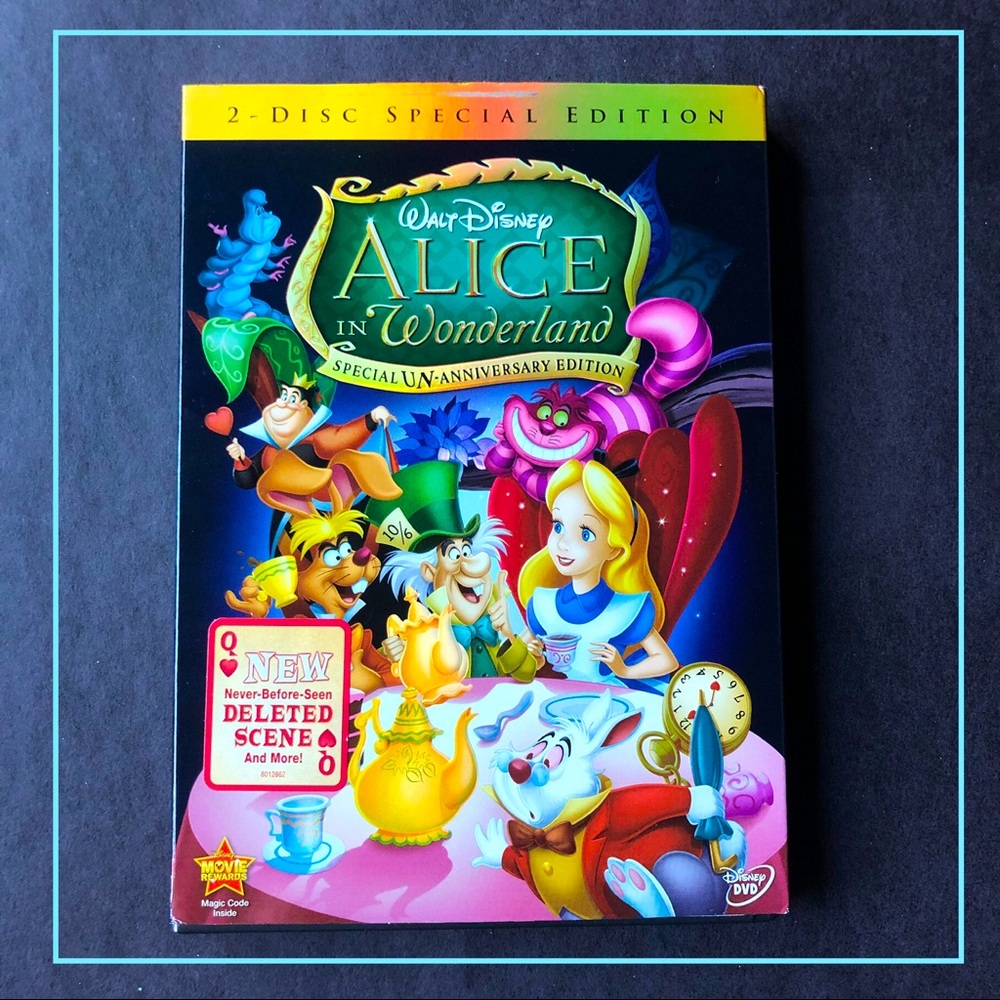 2 Disc Edition, Disney’s ALICE IN WONDERLAND *animated classic